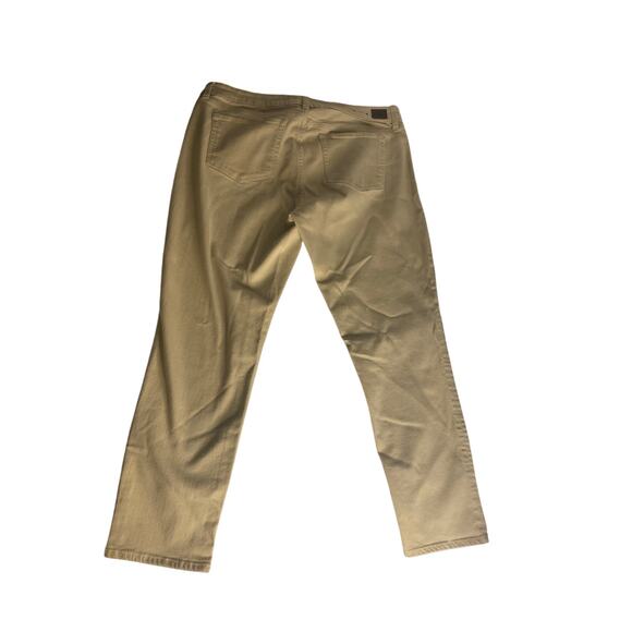 Classic Minimalist Neutral Khaki Skinny Ankle Pants Lauren Ralph Lauren 16 - Picture 7 of 7